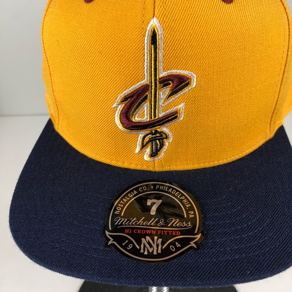 Cleveland Cavs Mitchell & Ness Fitted Hat NWT - Picture 4 of 7